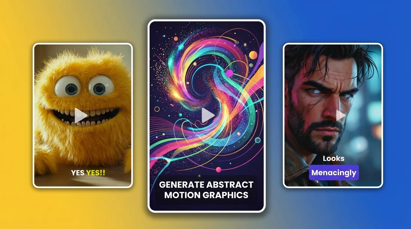 AI generated images and videos